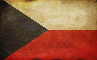 Czech Republic Flag Wallpaper Digital Art