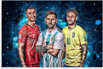 Amazon Cristiano Ronaldo Lionel Messi Neymar Jr Wallpaper