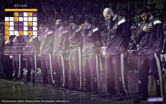 Lakers Wallpaper And Infographics Los Angeles