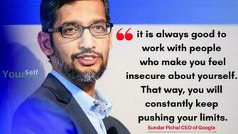 Sundar Pichai Quotes And Success Stories To Motivate You In Life