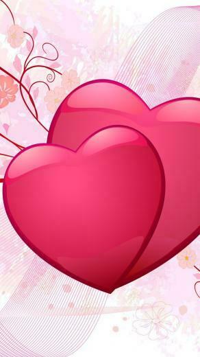 Couple Of Hearts iPhone 5s Wallpaper