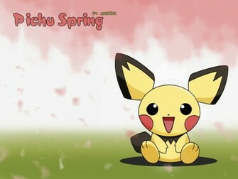 Cute Pichu Wallpaper Image Pictures Becuo