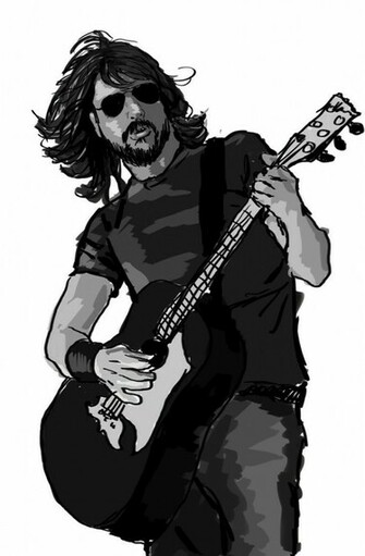 Dave Grohl By Jonnasodak