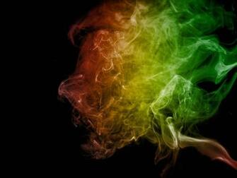 Rasta Smoke Wallpaper