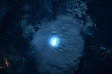 Esa Striking Lightning From Space