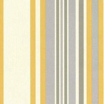 Muriva Millie Stripe Yellow Wallpaper 8m Roll Next Day Delivery