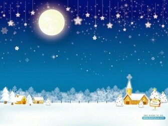 Christmas Night Wallpaper More Amazing