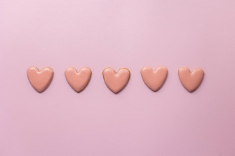 Pastel Pink Heart Wallpaper