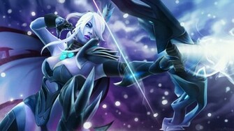 Drow Ranger Desktop Wallpaper