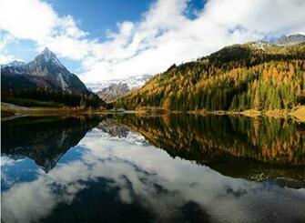 Wallpaper Bergsee Alpen Sterreich HD