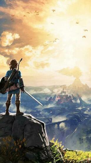 Legend Of Zelda Breath The Wild iPhone Wallpaper