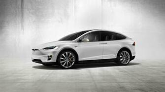 Tesla Model X Concept Wallpaper HD