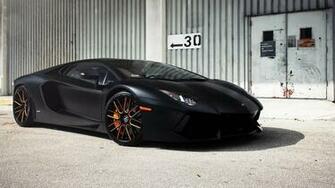 Pics Photos Black Cars Lamborghini Aventador Matte