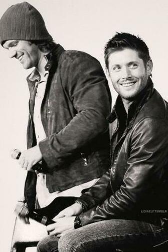 Dean Winchester Jensen Ackles And Jared Padalecki I Phone Wallpaper