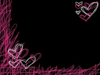 Background Hearts Cool