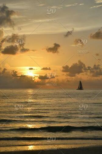 The Golden Hour At Clearwater Beach Stock Photo 638ff4a6 0da2