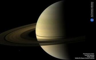 Amazing Space Saturn Equinox Winter HD Wallpaper