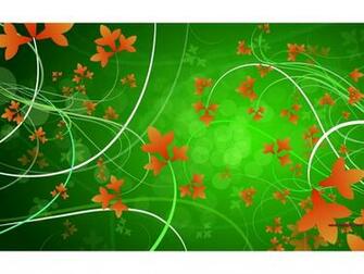 Wallpaper Background Orange Flowers Resolution