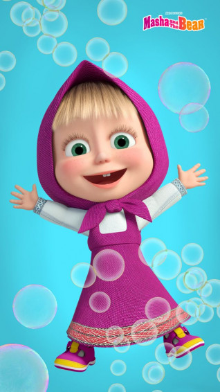 Masha And The Bear Phone Wallpaper
