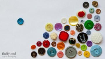 Crafty Desktop Wallpaper Vintage Buttons Fluffyland Craft
