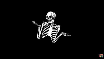Skeleton Coloring S Wallpaper