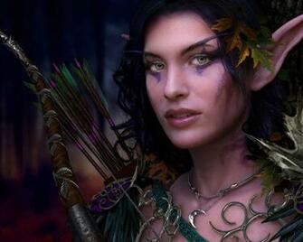 Elfa X Fantasy Draghi Fate Immagine Foto
