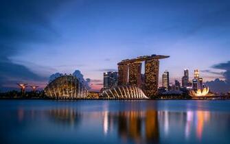 Marina Bay Sands Singapore Wallpaper