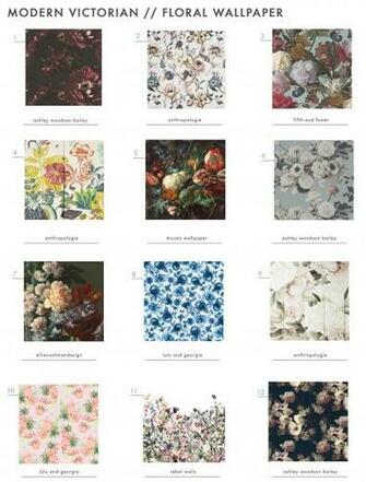 Modern Victorian Style Wall Treatments And Art Get The Look