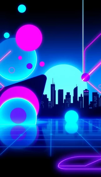 Neon 4k Phone Wallpaper