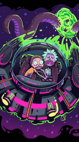 Rick And Morty Tablet Wallpaper