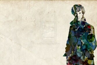 Sherlock Watercolor Wallpaper By Cynthesizer326