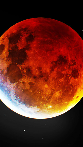 The Moon iPhone Wallpaper