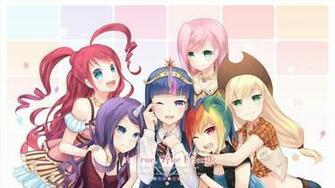 Home Gallery Anime Girls Wallpaper My Little Pony