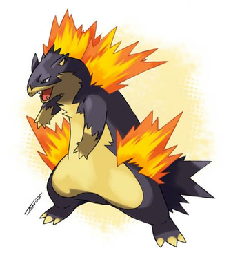Mega Typhlosion Scrap By Tomycase