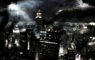 Empire State Destruction Wallpaper HD