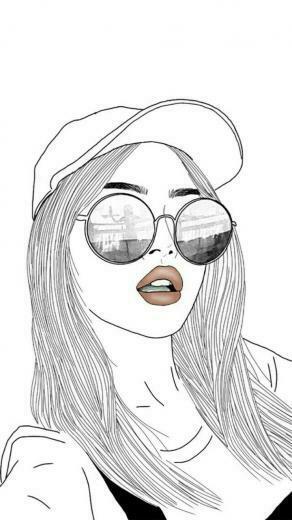 Girl Sketch Drawing Of HD Wallpaper