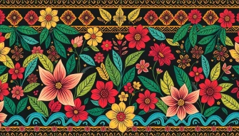 Polynesian Tribal Wallpaper