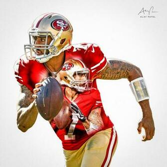 Colin Kaepernick San Francisco 49ers By Alaypatel On