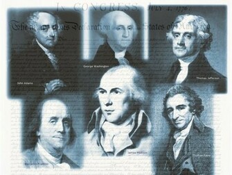 Padres Fundadores De Estados Unidos Fondo Pantalla