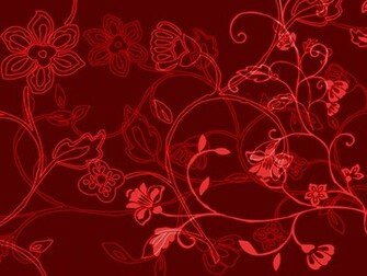 Black And Red Flower Wallpaper In By