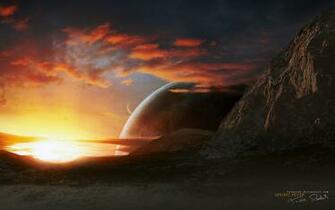 HD Digital Art Of Universe And Planets No18 Wallpaper