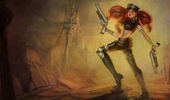 Road Warrior Miss Fortune Skin League Of Legends Wallpaper