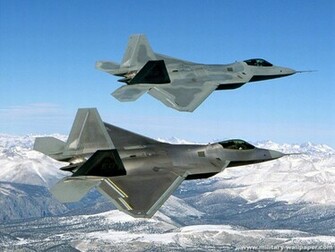 Raptor Military Jet Fighter Wallpaper Picture