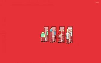 Mirrored Wallpaper Funny
