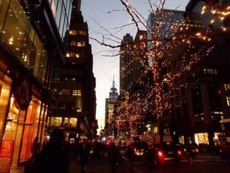 New York City Christmas Wallpaper Hivewallpaper