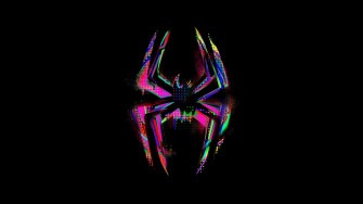 Spider Man Across The Verse Logo 4k Wallpaper iPhone HD