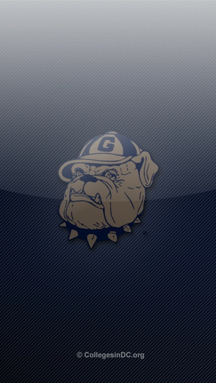 Thumbs Georgetown Hoyas iPhone Wallpaper
