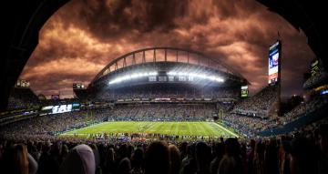 Seattle Seahawks Football Field Wallpaper On