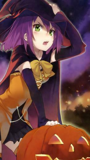 Anime Halloween Sony Xperia Z Wallpaper