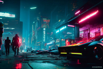 Cyberpunk Desktop Wallpaper